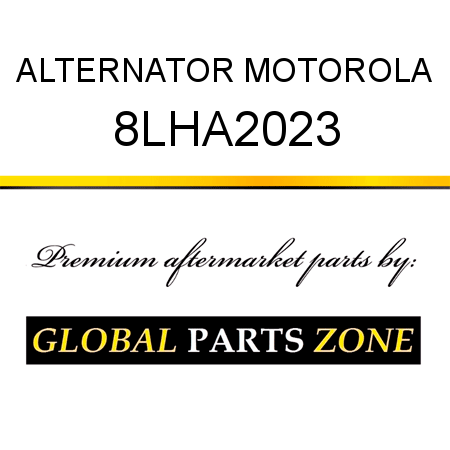 ALTERNATOR MOTOROLA 8LHA2023