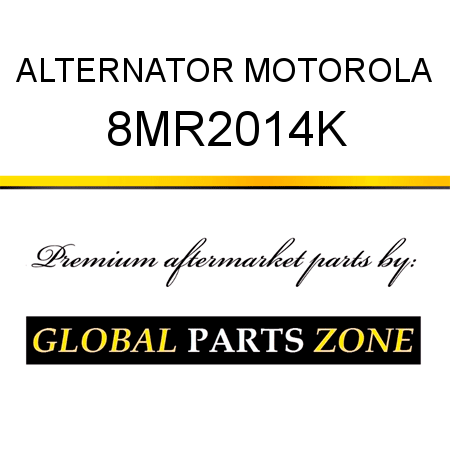 ALTERNATOR MOTOROLA 8MR2014K