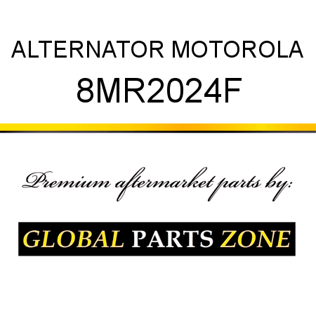 ALTERNATOR MOTOROLA 8MR2024F