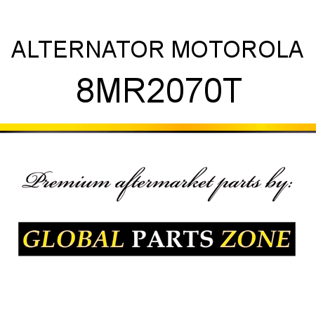 ALTERNATOR MOTOROLA 8MR2070T