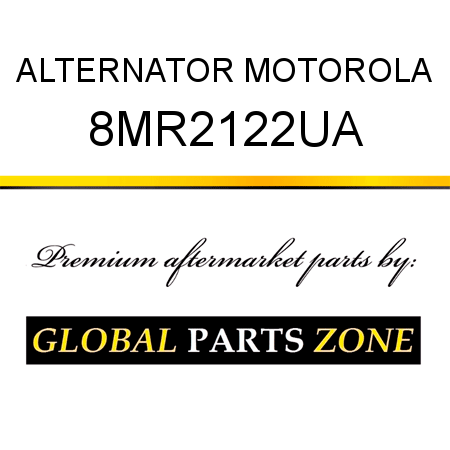 ALTERNATOR MOTOROLA 8MR2122UA