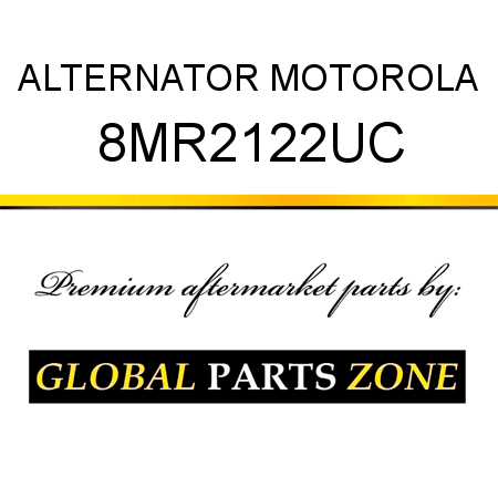 ALTERNATOR MOTOROLA 8MR2122UC