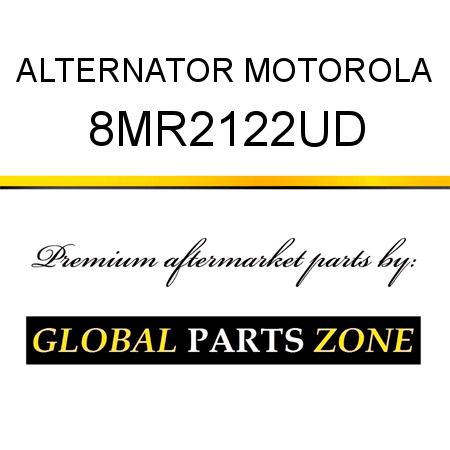 ALTERNATOR MOTOROLA 8MR2122UD