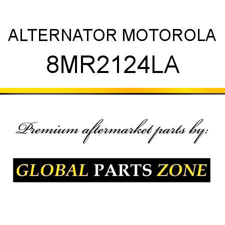 ALTERNATOR MOTOROLA 8MR2124LA