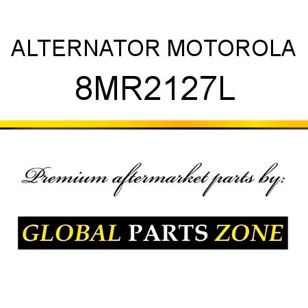 ALTERNATOR MOTOROLA 8MR2127L