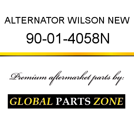 ALTERNATOR WILSON NEW 90-01-4058N