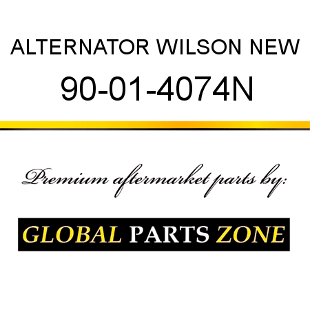 ALTERNATOR WILSON NEW 90-01-4074N