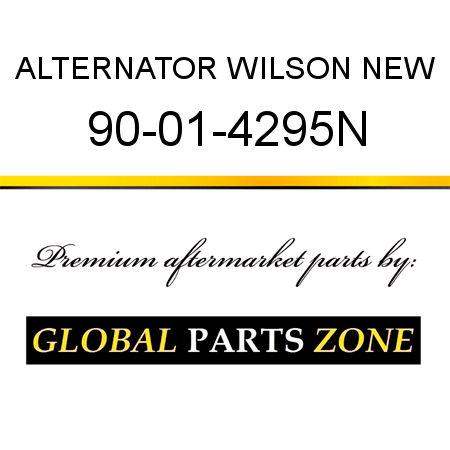 ALTERNATOR WILSON NEW 90-01-4295N