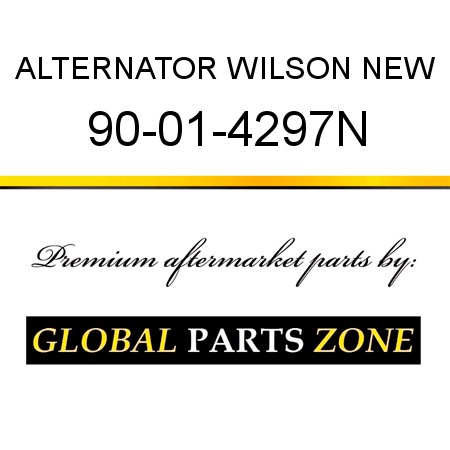 ALTERNATOR WILSON NEW 90-01-4297N