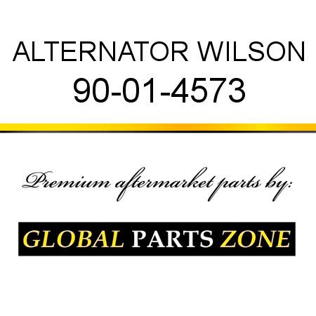 ALTERNATOR WILSON 90-01-4573