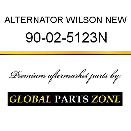 ALTERNATOR WILSON NEW 90-02-5123N