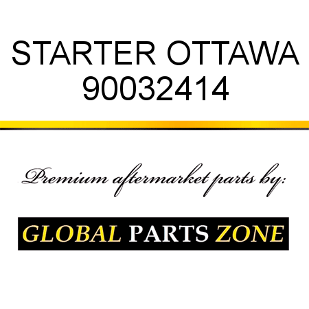 STARTER OTTAWA 90032414