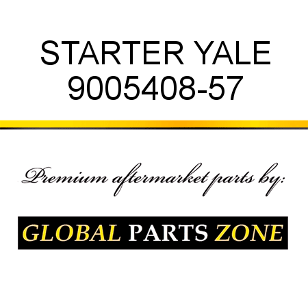 STARTER YALE 9005408-57