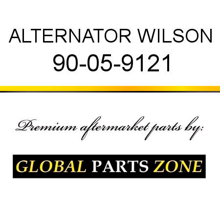 ALTERNATOR WILSON 90-05-9121