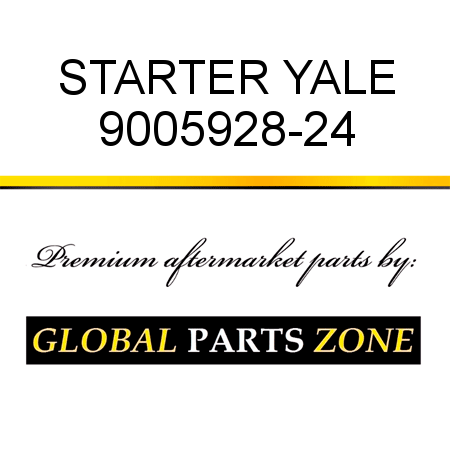 STARTER YALE 9005928-24