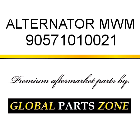 ALTERNATOR MWM 90571010021