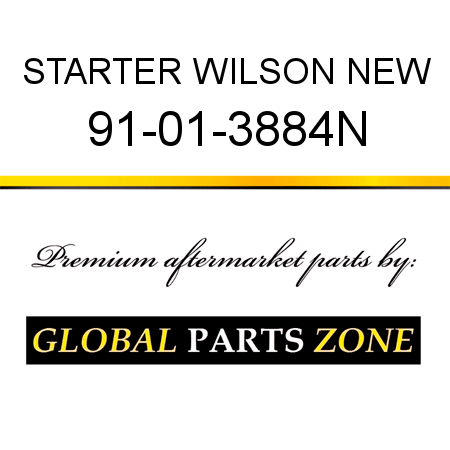 STARTER WILSON NEW 91-01-3884N