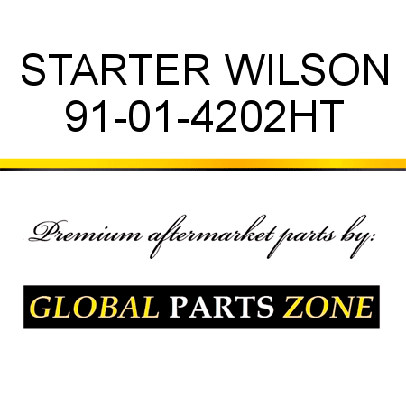 STARTER WILSON 91-01-4202HT