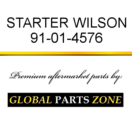 STARTER WILSON 91-01-4576