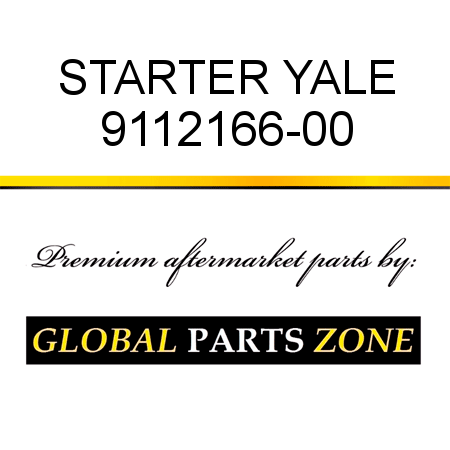 STARTER YALE 9112166-00