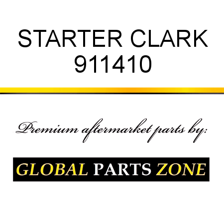 STARTER CLARK 911410