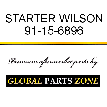 STARTER WILSON 91-15-6896