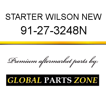 STARTER WILSON NEW 91-27-3248N