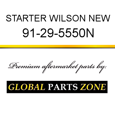 STARTER WILSON NEW 91-29-5550N