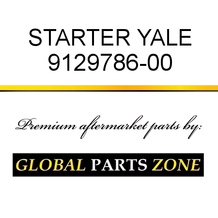 STARTER YALE 9129786-00