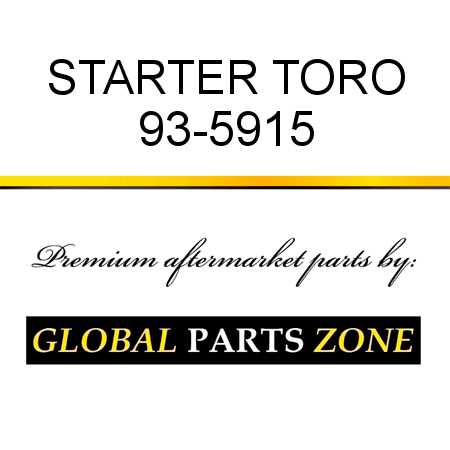 STARTER TORO 93-5915