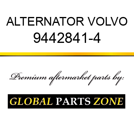 ALTERNATOR VOLVO 9442841-4