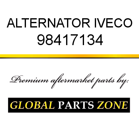 ALTERNATOR IVECO 98417134
