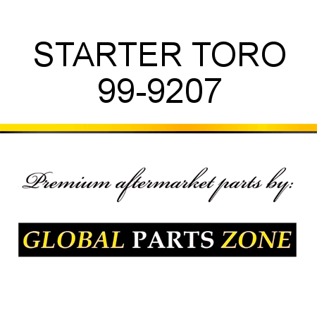 STARTER TORO 99-9207