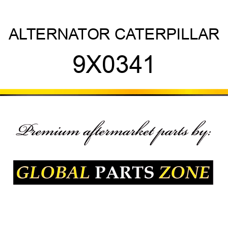 ALTERNATOR CATERPILLAR 9X0341