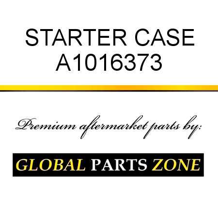STARTER CASE A1016373