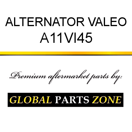 ALTERNATOR VALEO A11VI45