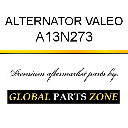 ALTERNATOR VALEO A13N273