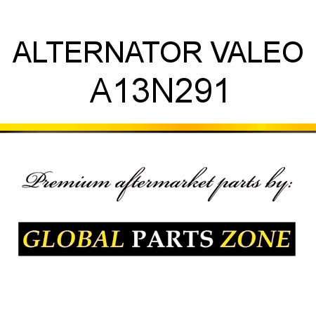 ALTERNATOR VALEO A13N291