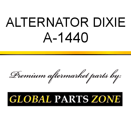 ALTERNATOR DIXIE A-1440