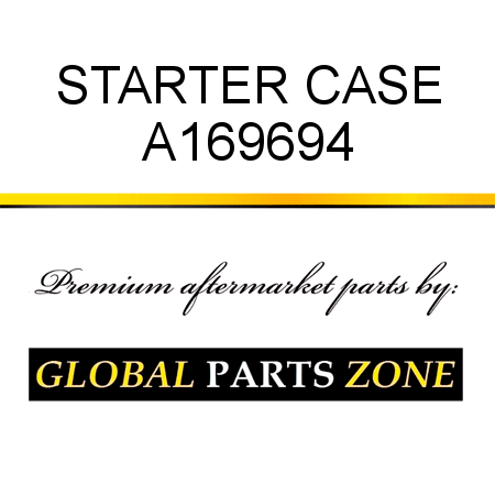 STARTER CASE A169694