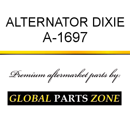 ALTERNATOR DIXIE A-1697