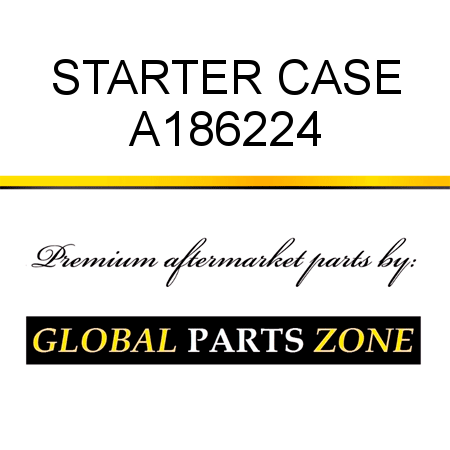 STARTER CASE A186224