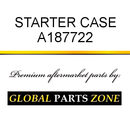 STARTER CASE A187722