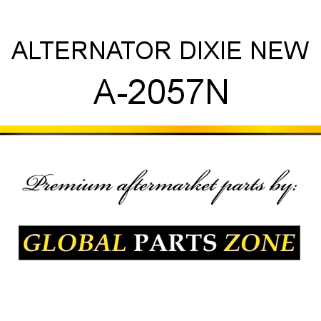 ALTERNATOR DIXIE NEW A-2057N
