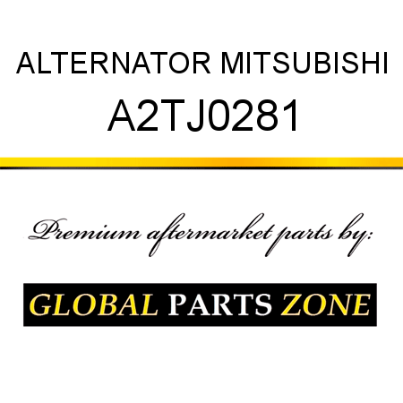 ALTERNATOR MITSUBISHI A2TJ0281