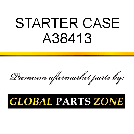 STARTER CASE A38413