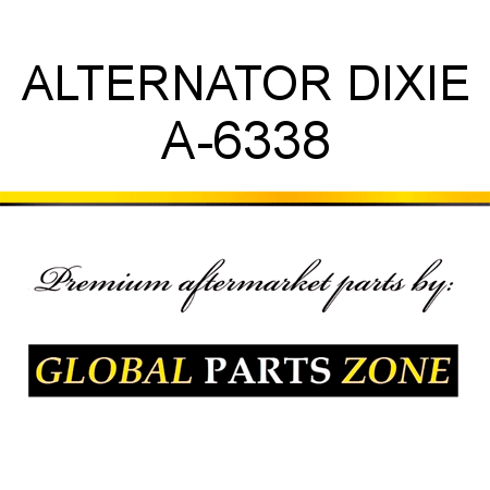 ALTERNATOR DIXIE A-6338