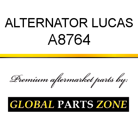 ALTERNATOR LUCAS A8764