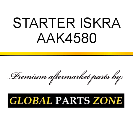 STARTER ISKRA AAK4580