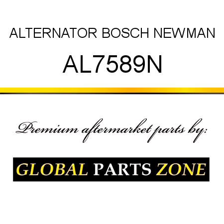 ALTERNATOR BOSCH NEWMAN AL7589N